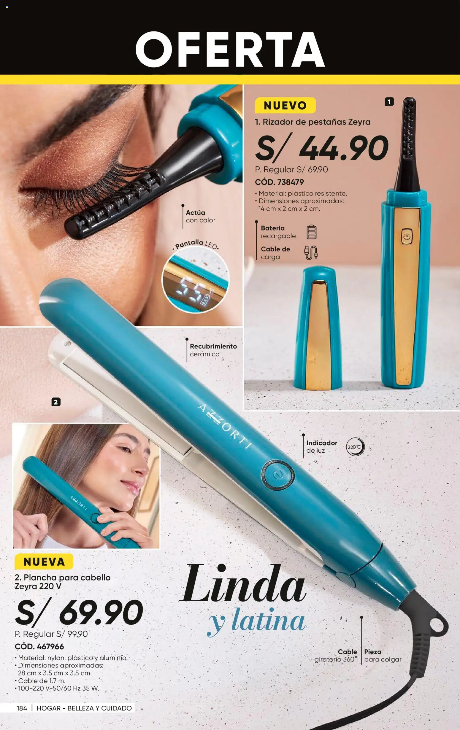 Catálogo Azzorti válido desde 26.01.2026 | Página: 185 | Productos: Batería, Cable, Rizador