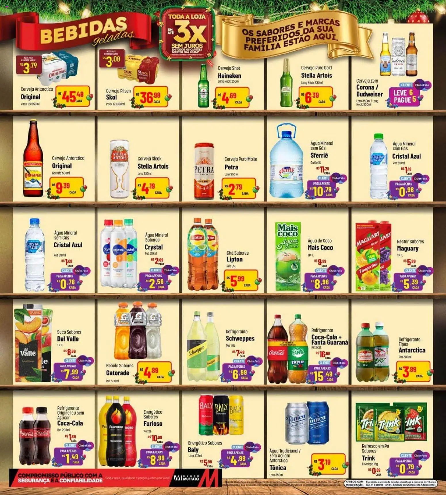 Max Atacadista Folheto - válido de 17.11.2025 | Página: 8 | Produtos: Gatorade, Cerveja, Bebida, Água mineral