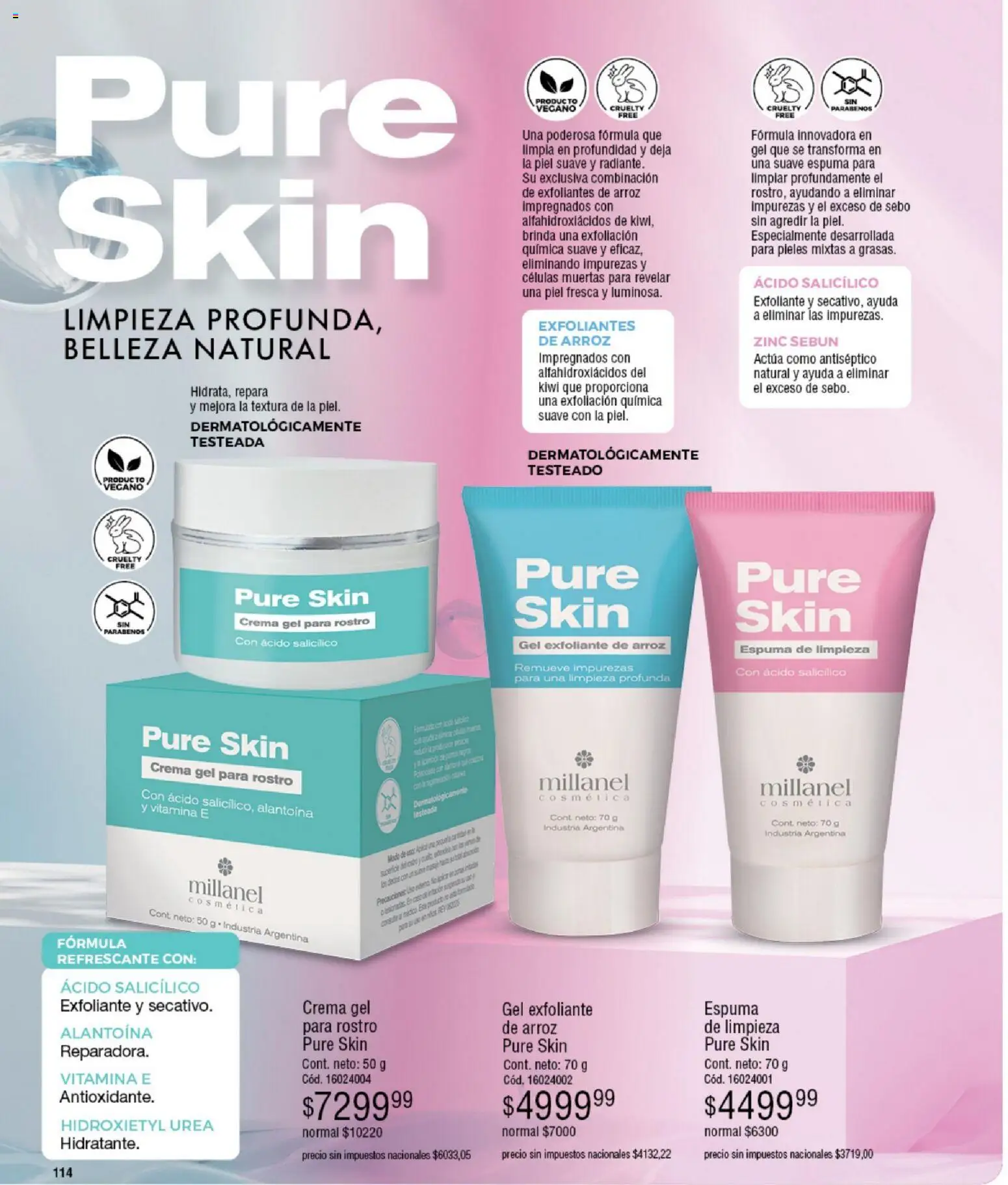 Millanel - Catálogo │ válido desde el 08.12.2025 | Página: 138 | Productos: Espuma, Arroz, Kiwi, Crema