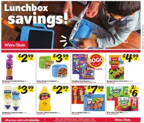 Preview of Winn Dixie weekly ads valid from 23.07.2025