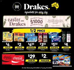 Preview of Drakes catalogue  - valid from 25.03.2026 | Page: 20 | Products: Chocolate, Deodorant, Up & go, Oven