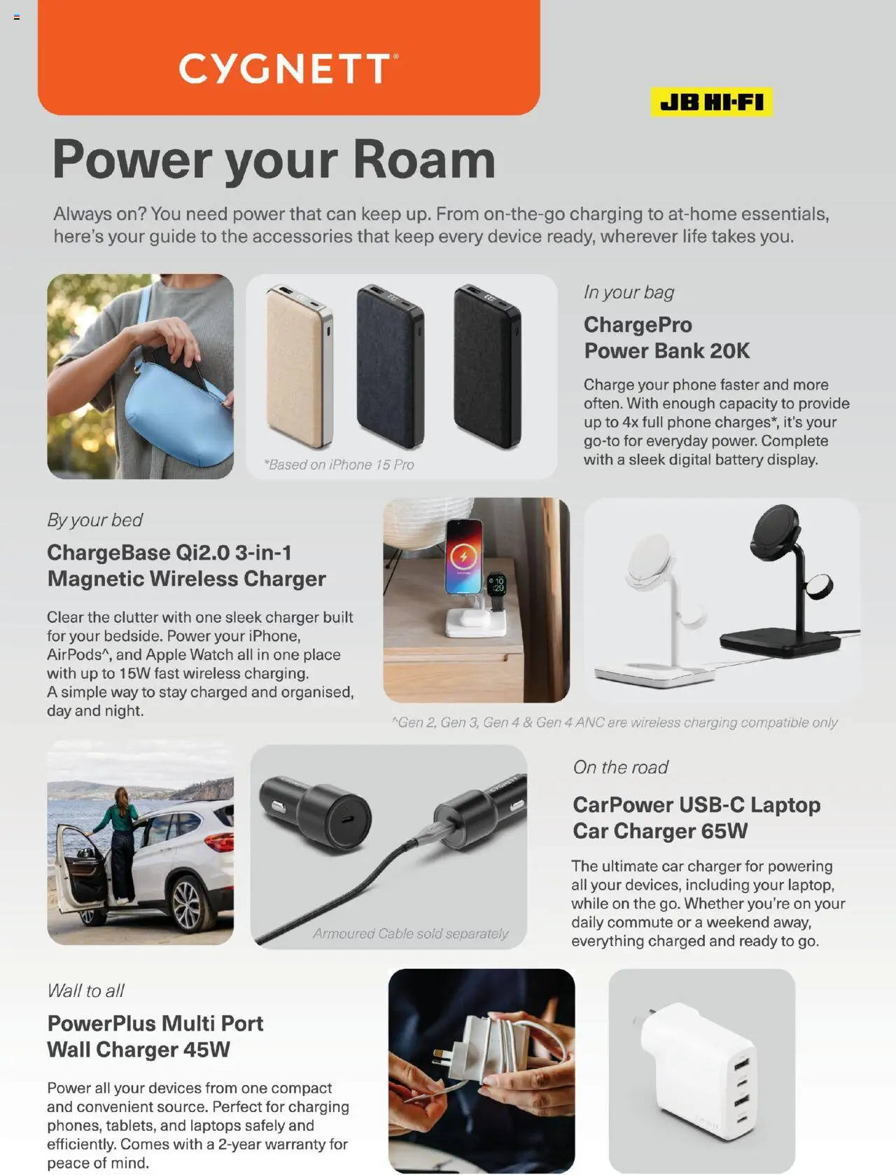 JB Hi-Fi catalogue - valid from 01.08.2025 | Page: 37 | Products: Charger, Accessories, Digital, Wireless charger