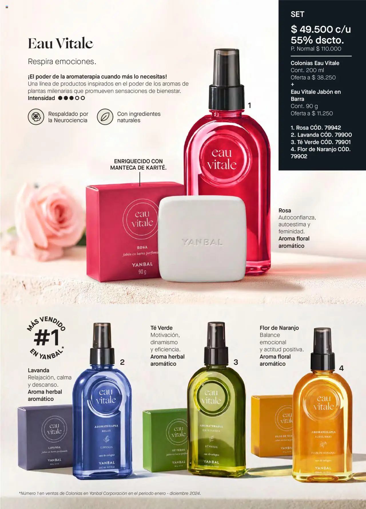 Yanbal revista - valida desde el 11.10.2025 | Página: 49 | Productos: Té, Jabón, Manteca