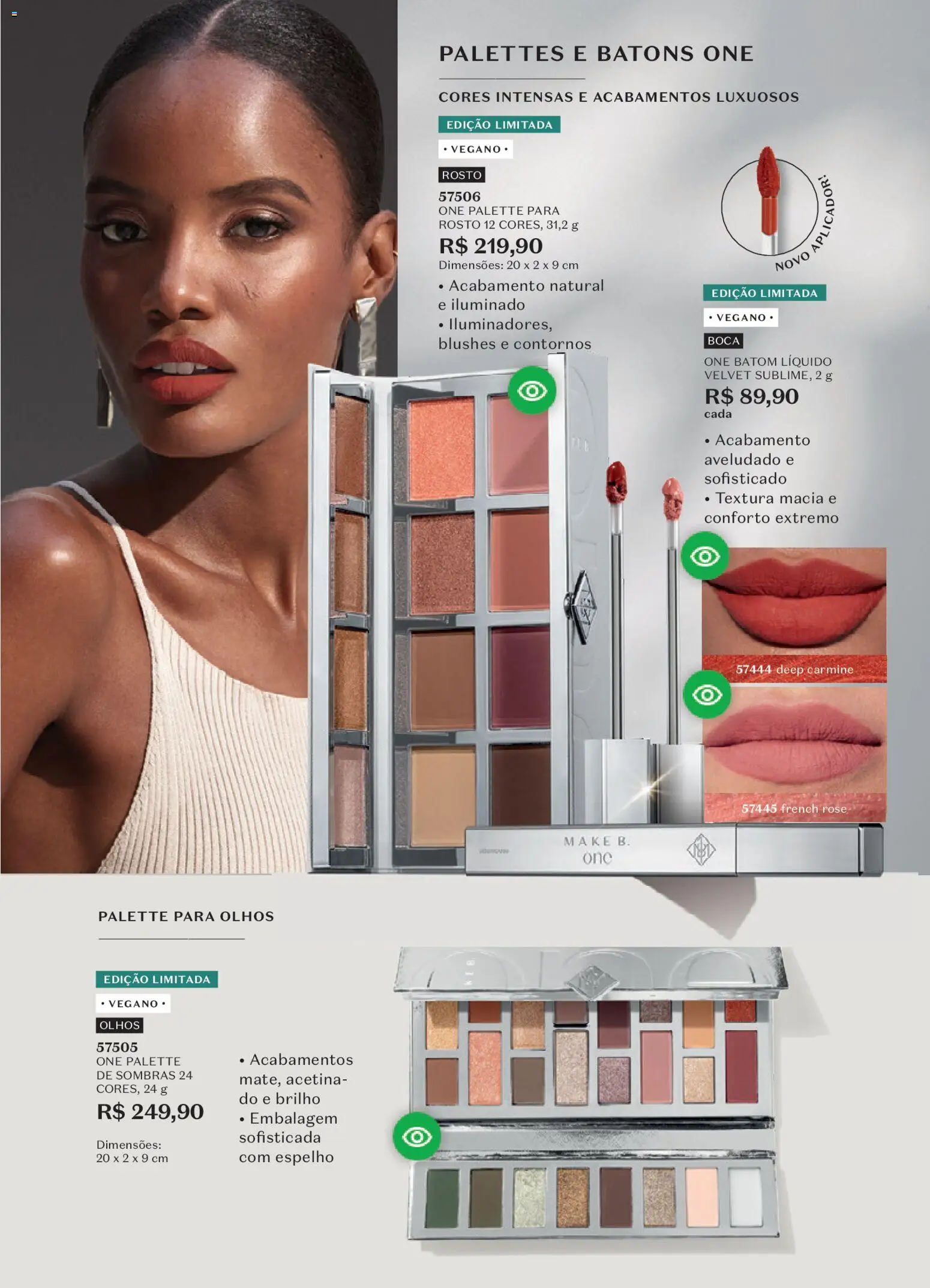 O Boticário Folheto - válido de 26.12.2025 | Página: 121 | Produtos: Batom, Espelho