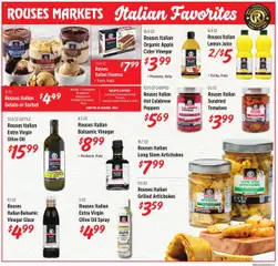 Preview of Rouses weekly ads valid from 01.10.2025 | Page: 3 | Products: Oil, Juice, Tomatoes, Raspberry