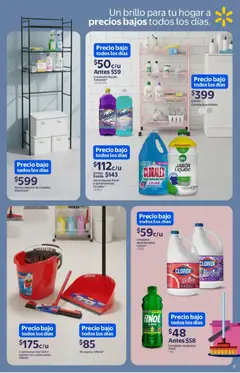 Vista previa de Walmart catálogo La paz de un hogar limpio y ordenado , nuevo folleto de la tienda, válido en México a partir del 26.12.2025 | Página: 7