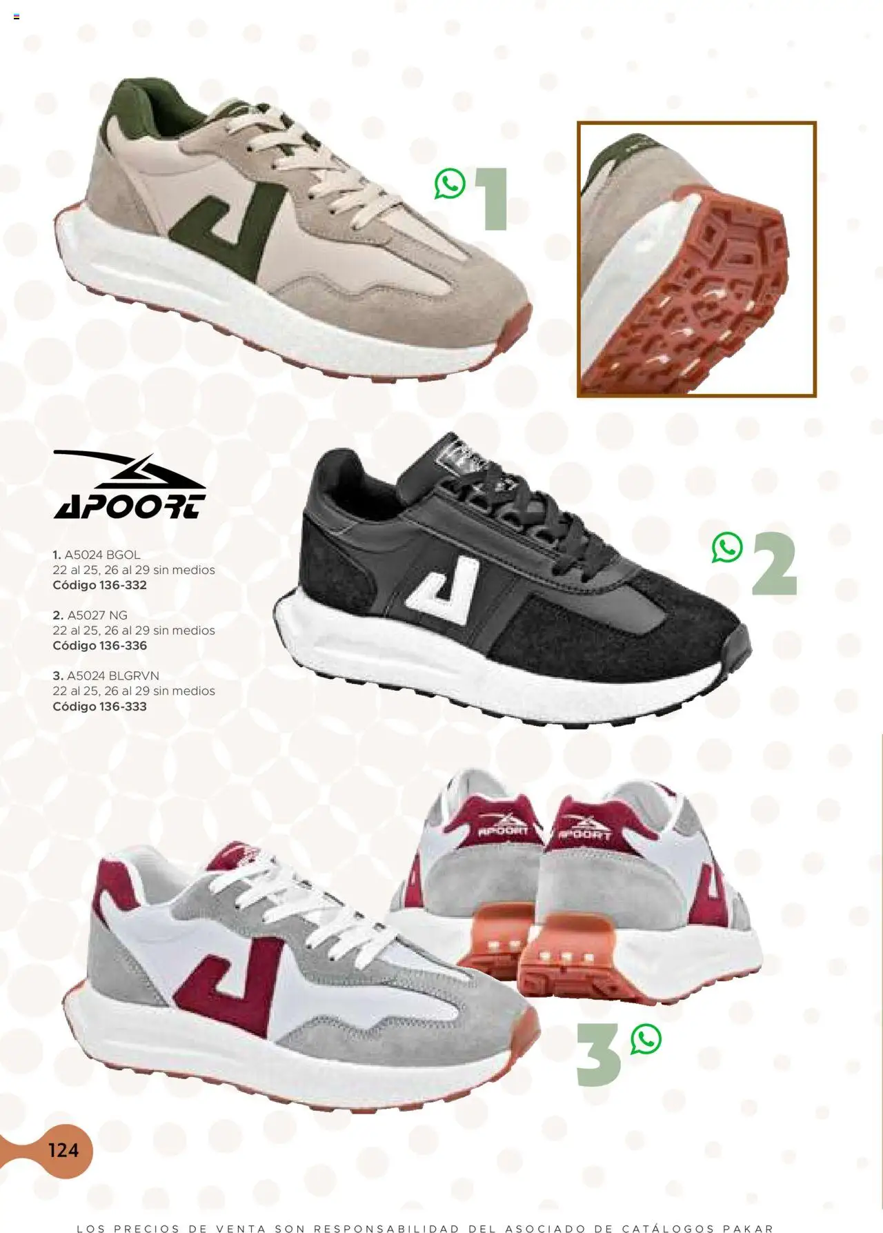 Nuevas ofertas de SC Pakar válidas en toda la República Mexicana desde el 24.07.2025. ¡Encuentra las mejores ofertas en SC Pakar - Catálogo Junior otoño / invierno! | Página: 124