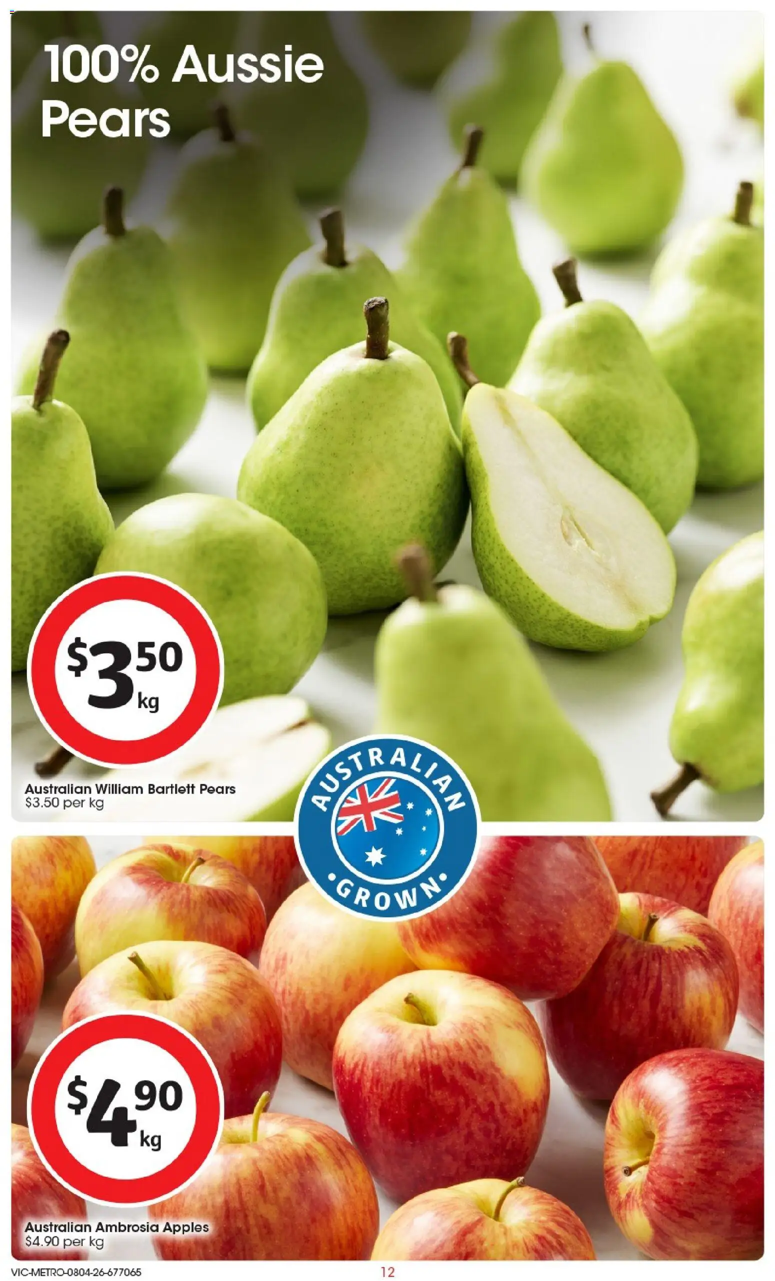Coles catalogue - valid from 08.04.2026 | Page: 12 | Products: Apples