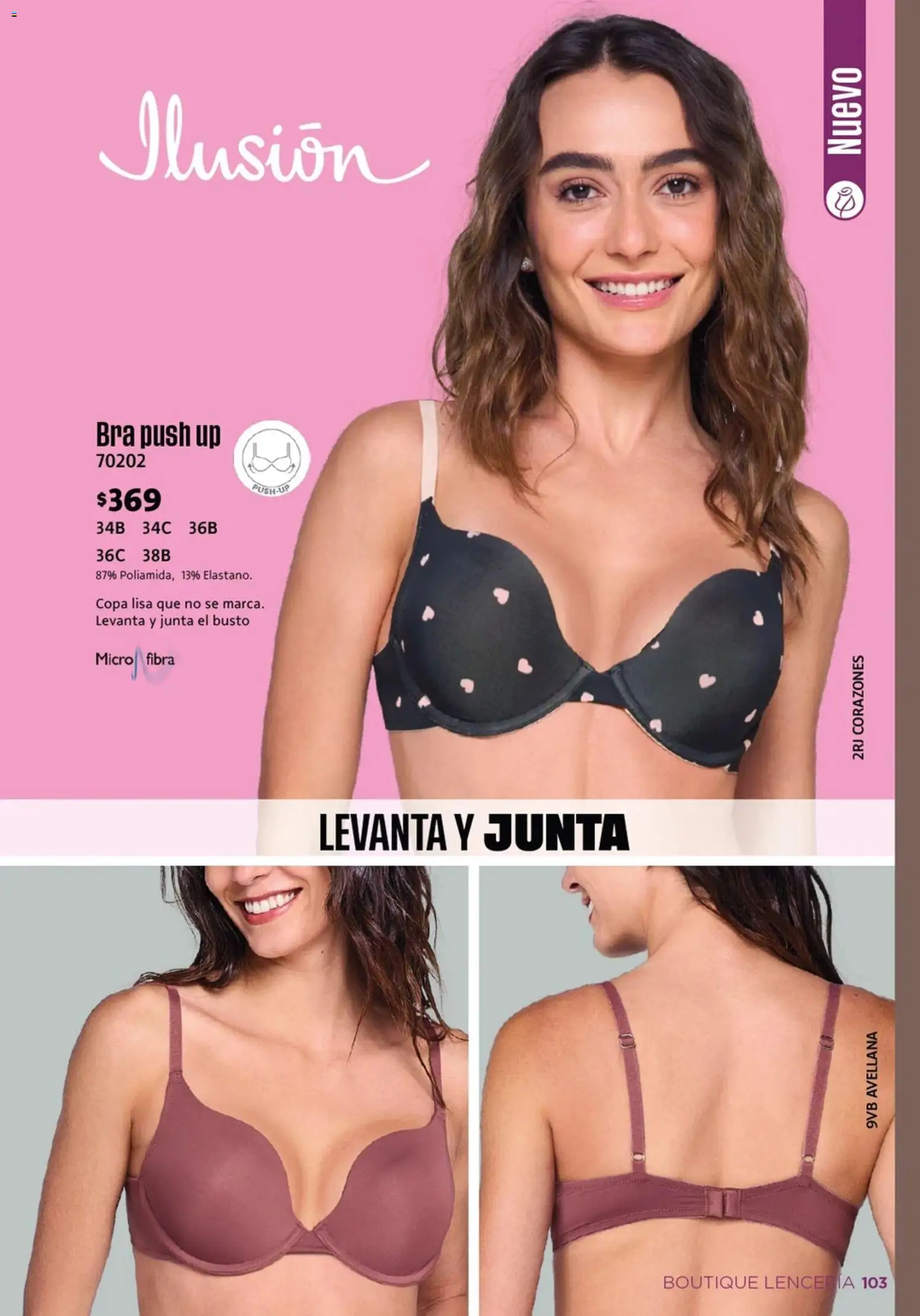 Nuevas ofertas de Ilusión válidas en toda la República Mexicana desde el 01.04.2026. ¡Encuentra las mejores ofertas en Ilusión catálogo Primavera! | Página: 107 | Productos: Lenceria