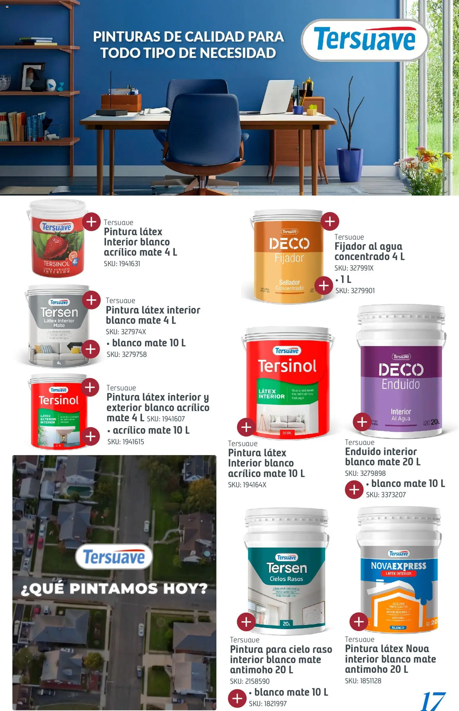 Sodimac catálogo │ válido desde el 18.12.2025 | Página: 17 | Productos: Enduido, Pintura, Fijador, Agua