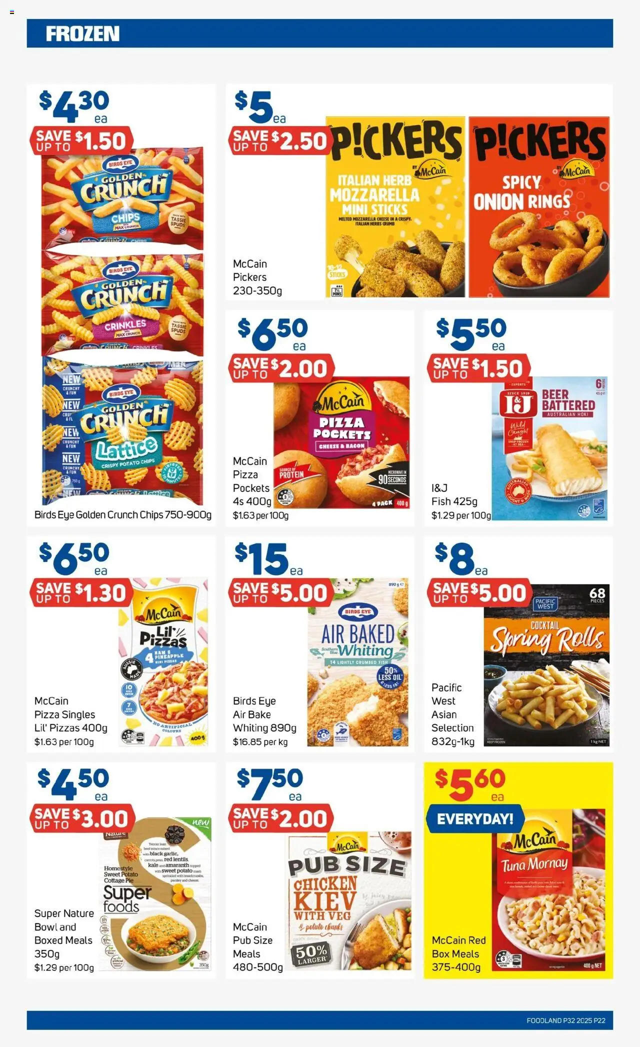 Foodland catalogue - valid from 06.08.2025 | Page: 22 | Products: Box, Herb, Pizza, Beer