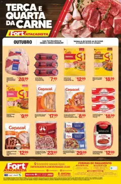 Fort Atacadista - Ofertas Carne Fresca - Pré-Visualização do folheto da loja Fort Atacadista, válido de 28.10.2025