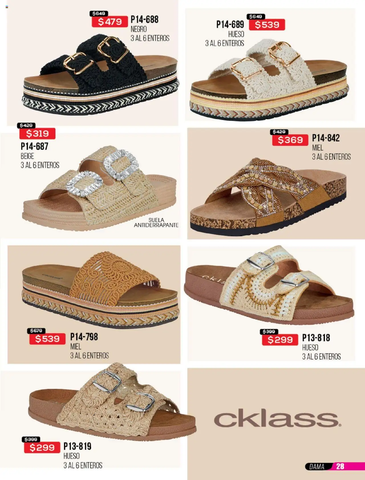 Nuevas ofertas de Cklass válidas en toda la República Mexicana desde el 23.06.2025. ¡Encuentra las mejores ofertas en Cklass catálogo Rebajas Sobre Ropa! | Página: 232