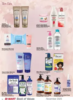 Preview of Bi-Mart weekly ads valid from 01.11.2025 | Page: 14 | Products: Eraser, Soap, Cream, Salt