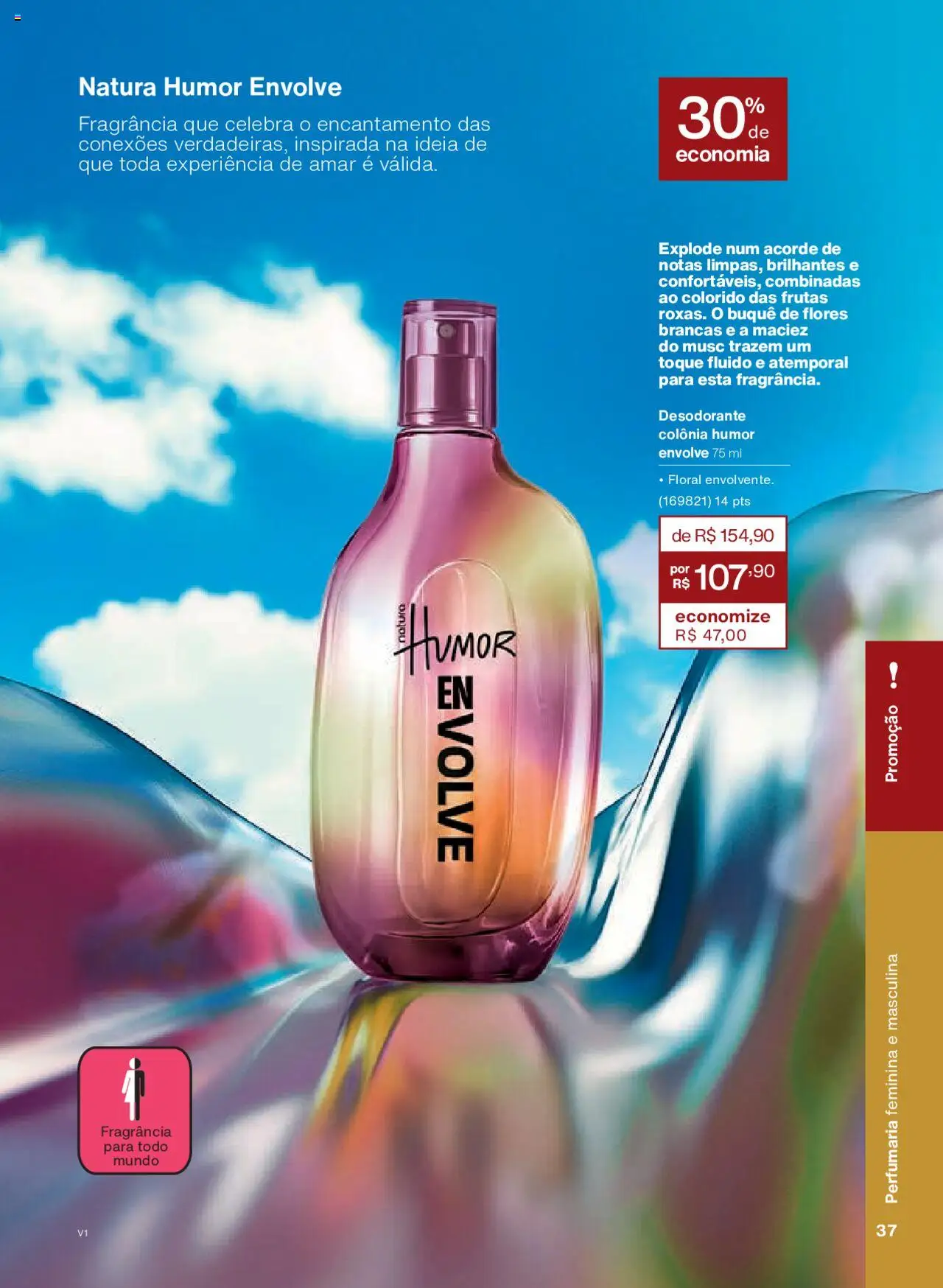 Natura Folheto - válido de 18.08.2025 | Página: 37 | Produtos: Fragrância, Desodorante, Flores