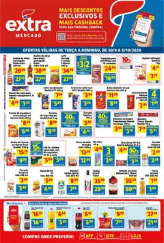 Extra - Ofertas de Mercado - Pré-Visualização do folheto da loja Extra, válido de 30.09.2025