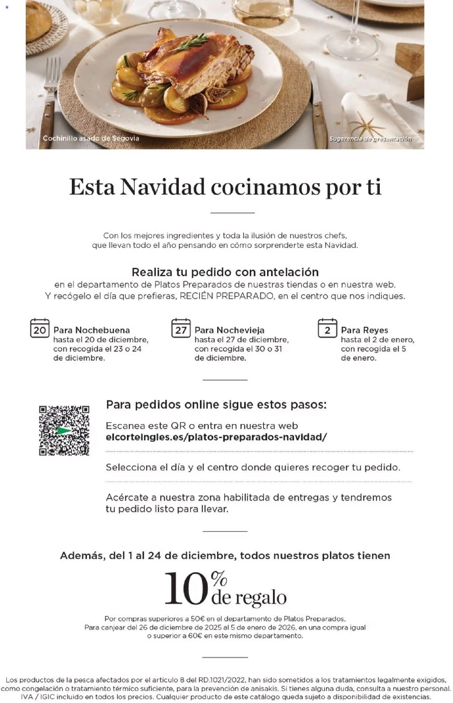 Nuevas ofertas de El Corte Inglés válidas en toda la República Mexicana desde el 01.12.2025. ¡Encuentra las mejores ofertas en El Corte Inglés catálogo Qué necesitas esta Navidad! | Página: 2