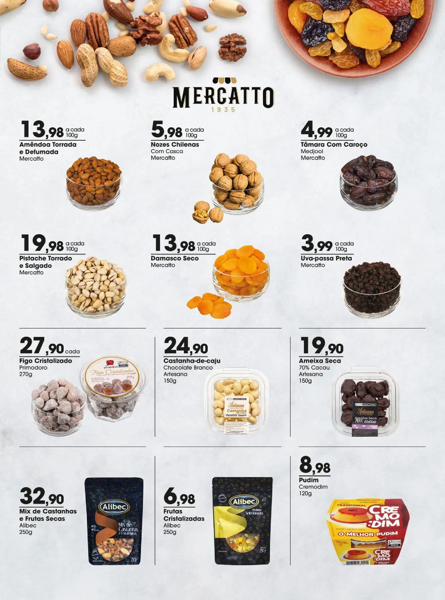 Zaffari Folheto - válido de 02.12.2025 | Página: 9 | Produtos: Castanhas, Damasco, Pistache, Nozes