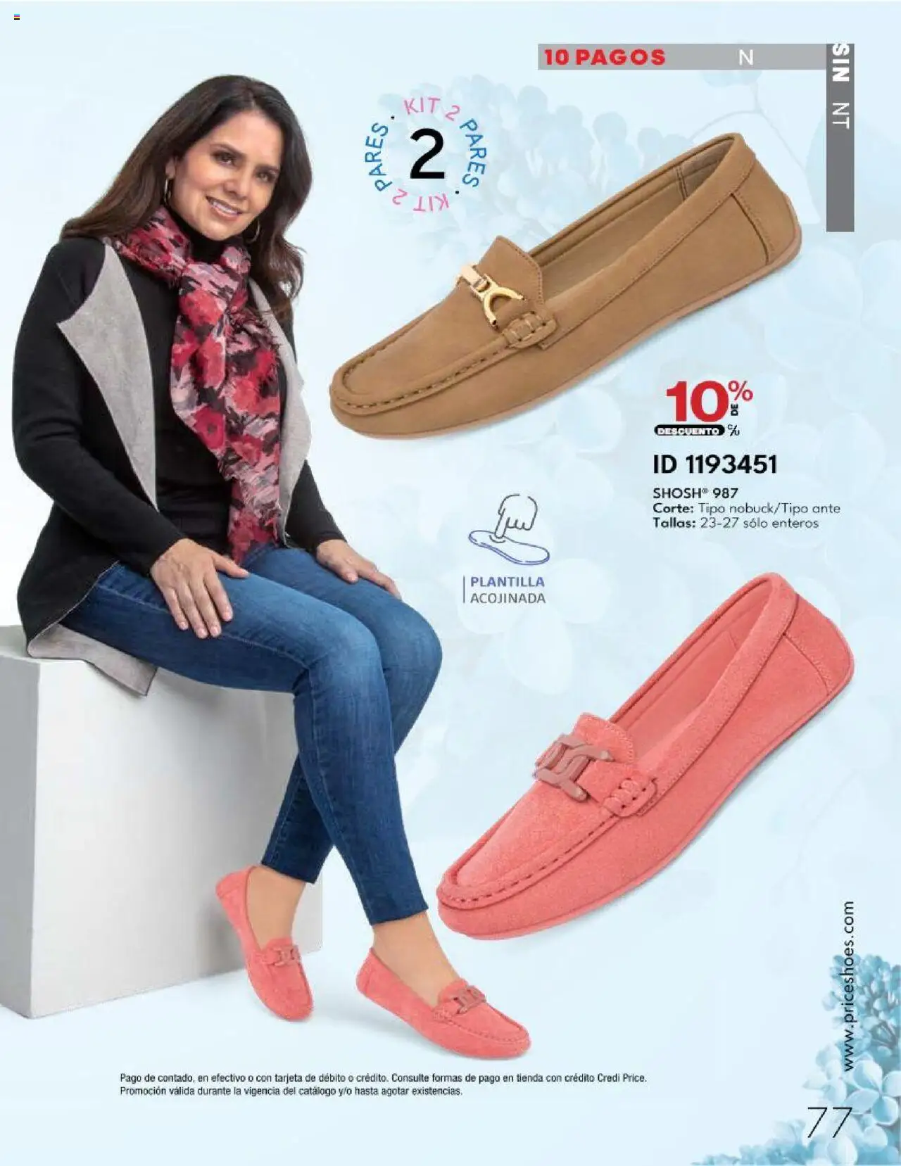 Nuevas ofertas de Price Shoes válidas en toda la República Mexicana desde el 28.04.2025. ¡Encuentra las mejores ofertas en Price Shoes catálogo Calzado PV 2025! | Página: 77