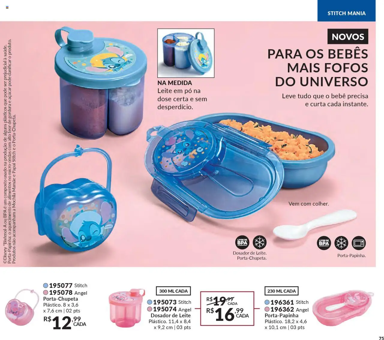 Avon Folheto - válido de 13.06.2025 | Página: 75 | Produtos: Leite, Microondas, Mochila, Leite em pó