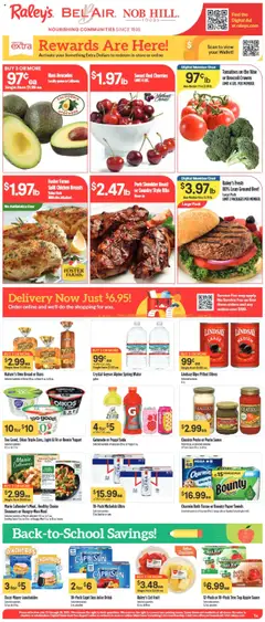 Preview of Raley's weekly ads valid from 23.07.2025