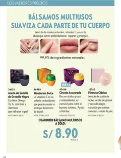 Vista previa de folleto Oriflame - Campaña 01 de la Oriflame válido desde 27.12.2025 | Página: 120 | Productos: Aceite