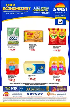 Encarte Assaí Atacadista - PA - Pré-Visualização do folheto da loja Assaí Atacadista, válido de 02.01.2026