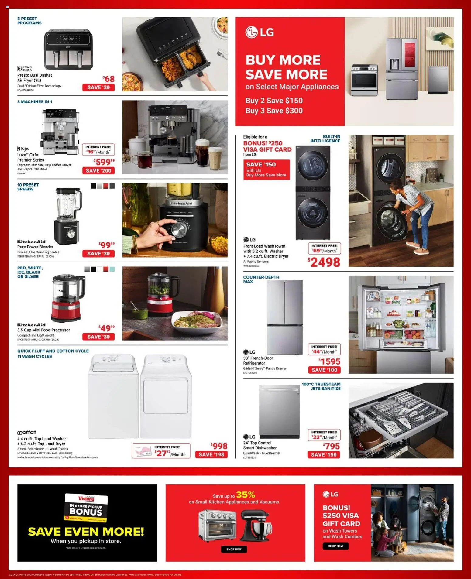 Visions flyer valid from 17.04.2026 | Page: 4 | Products: Dryer, Fryer, Basket, Coffee