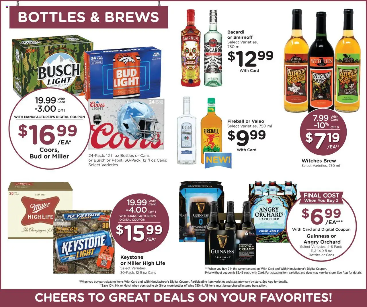 King Soopers Weekly Ad - valid from 22.10.2025 | Page: 14 | Products: Cider, Wine