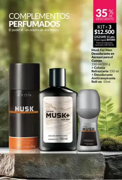 Vista previa Catálogo AVON Campaña 4/2026 válido desde el 01.04.2026 | Página: 166 | Productos: Desodorante, Antitranspirante