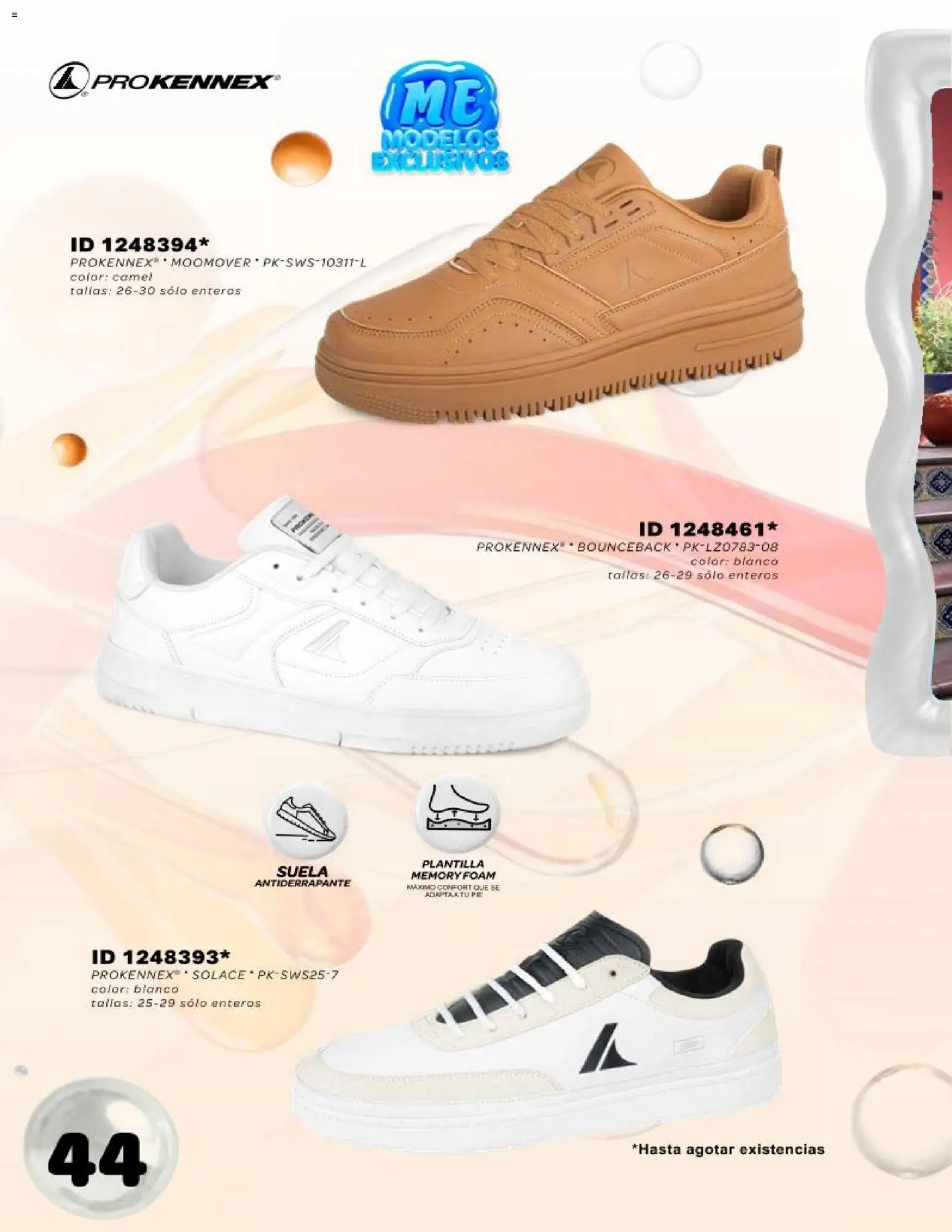 Nuevas ofertas de Price Shoes válidas en toda la República Mexicana desde el 30.03.2026. ¡Encuentra las mejores ofertas en Price Shoes catálogo Prokennex! | Página: 44