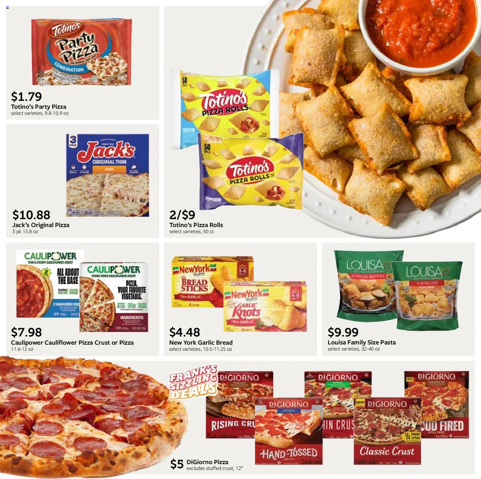 Fareway Monthly Ad - valid from 29.12.2025 | Page: 25 | Products: Bread, Pizza, Pasta, Garlic