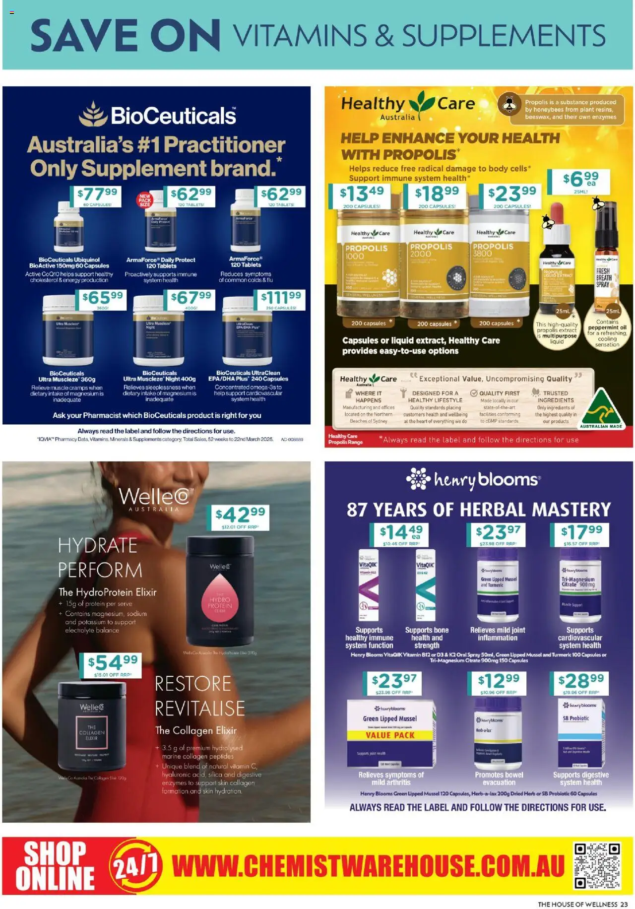 Chemist Warehouse catalogue - valid from 16.10.2025 | Page: 23 | Products: Plant, Herb, Herbal, Tablets