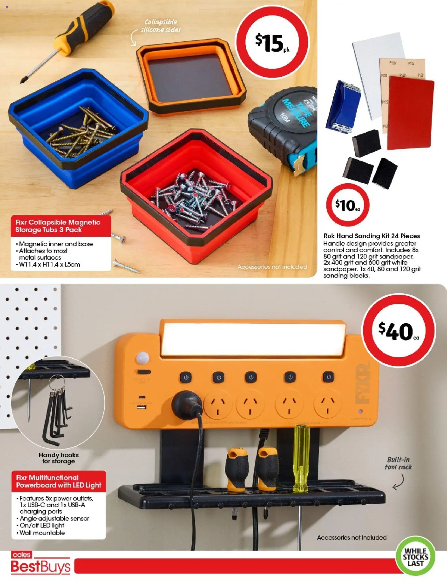 Coles catalogue - valid from 13.02.2026 | Page: 4 | Products: Light, Accessories