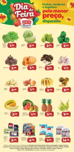 Novo Atacarejo - Ofertas Dia de Feira - Pré-Visualização do folheto da loja Novo Atacarejo, válido de 17.09.2025