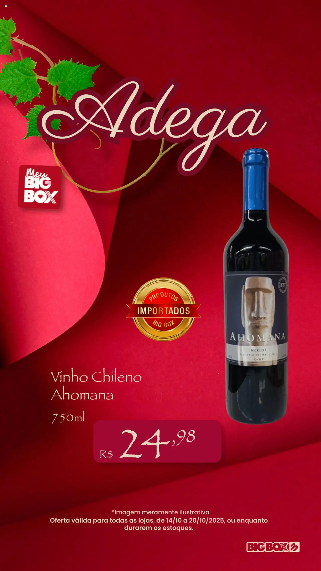 Big Box Folheto - válido de 14.10.2025 | Página: 6 | Produtos: Vinho