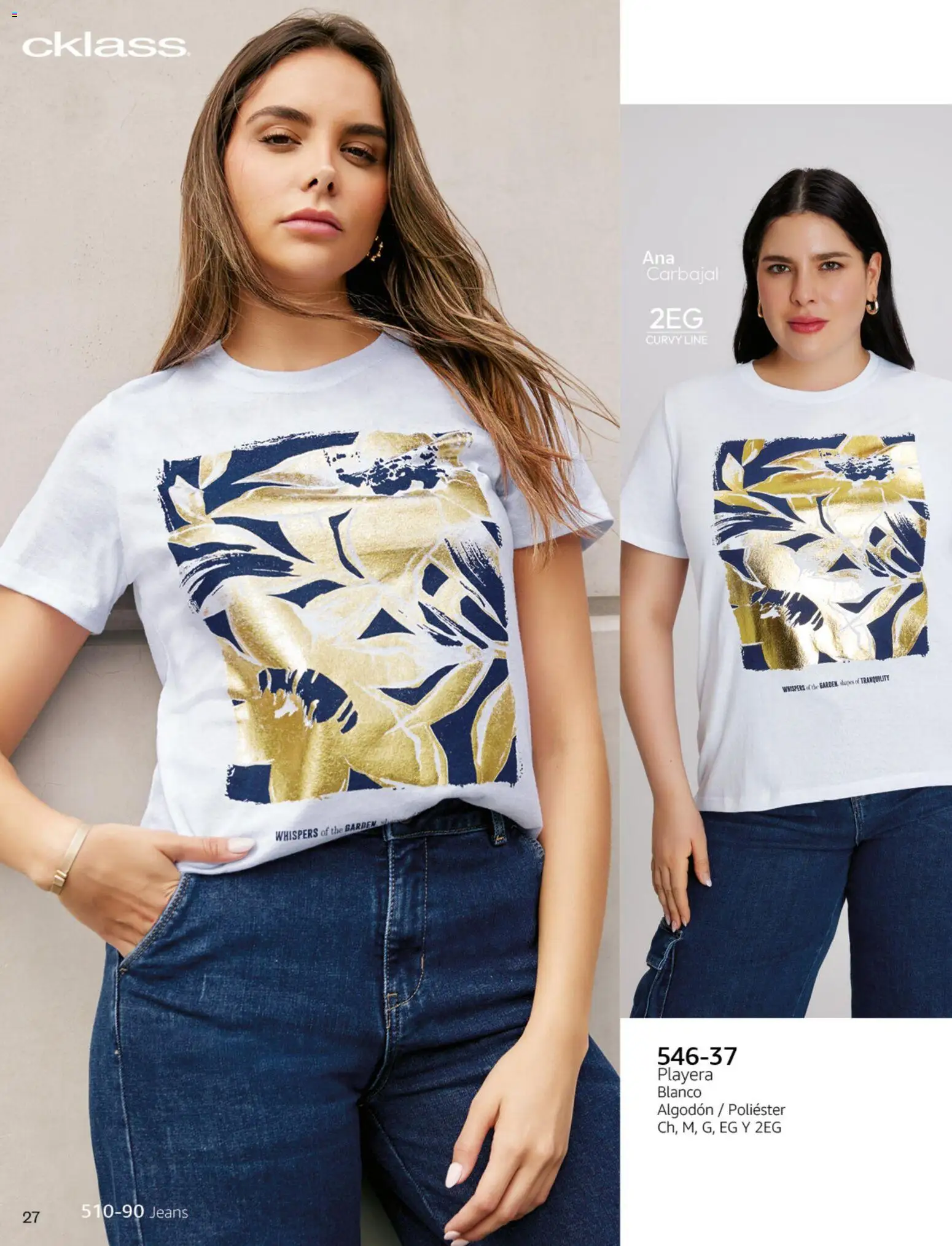 Nuevas ofertas de Cklass válidas en toda la República Mexicana desde el 02.01.2026. ¡Encuentra las mejores ofertas en Cklass catálogo Secrets! | Página: 61 | Productos: Algodón, Playera