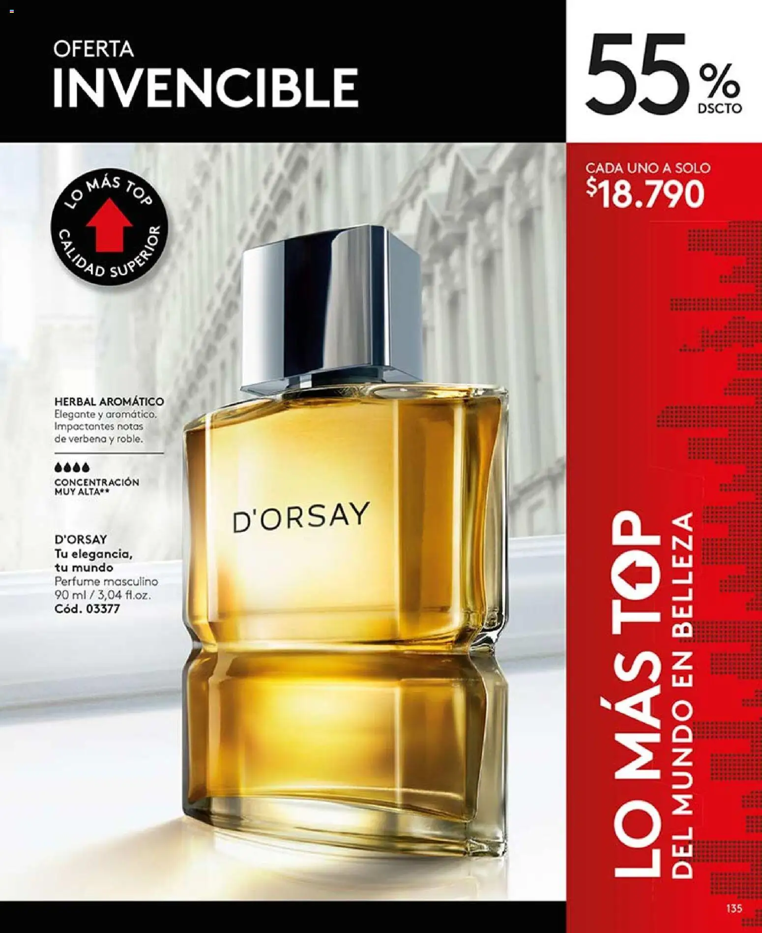 Catálogo Ésika Campaña 5 │ válido desde el 01.03.2026 | Página: 135 | Productos: Top, Perfume