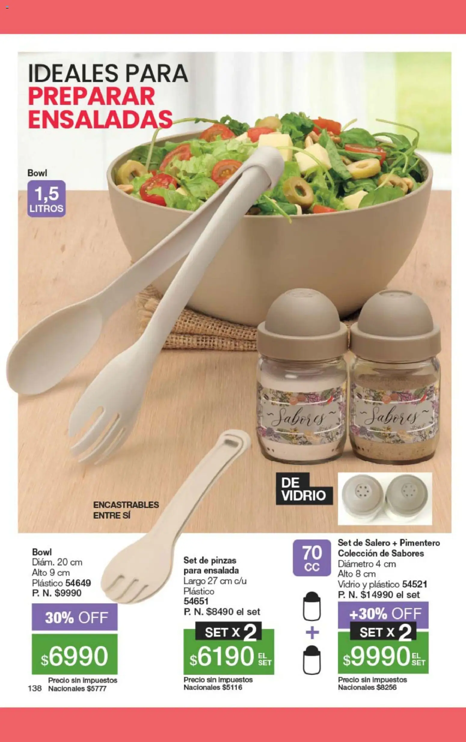 Gigot - CAMPAÑA 06 │ válido desde el 15.03.2026 | Página: 144 | Productos: Ensalada, Bowl