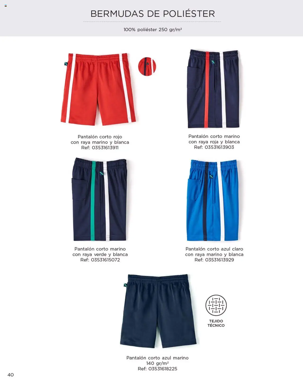 Nuevas ofertas de El Corte Inglés válidas en toda la República Mexicana desde el 04.04.2025. ¡Encuentra las mejores ofertas en El Corte Inglés catálogo Colección Uniformes 2024! | Página: 40 | Productos: Bermudas