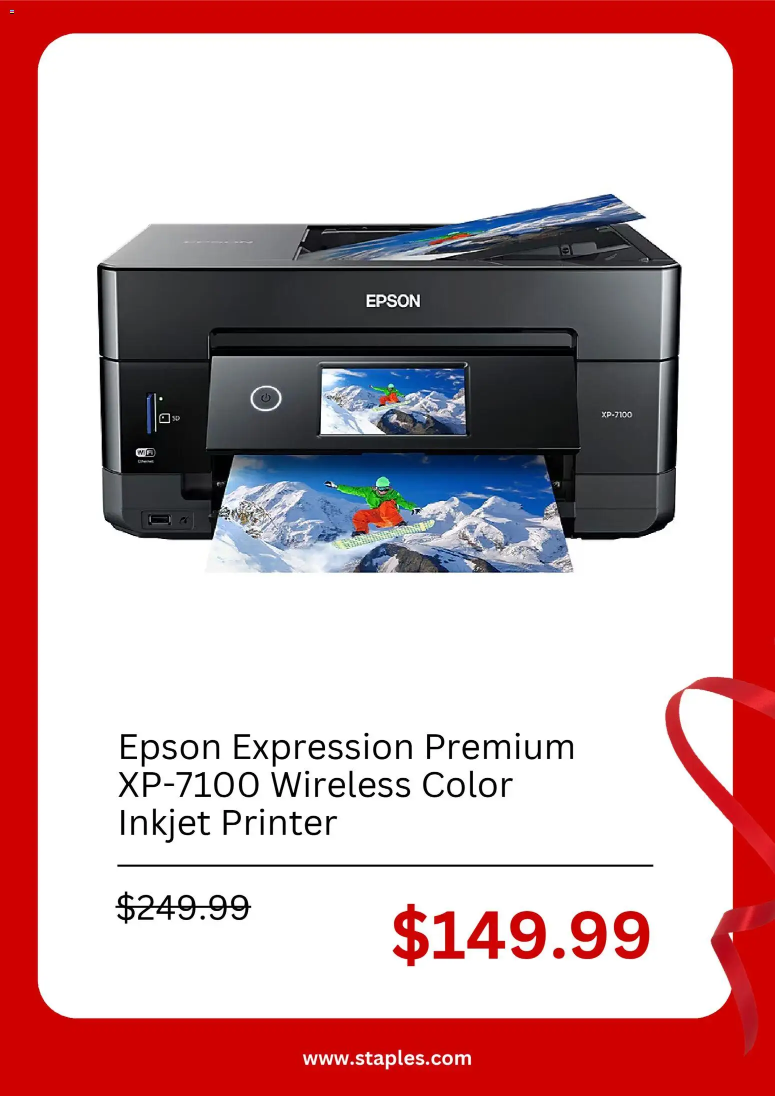 Staples Weekly Ad - valid from 08.03.2026 | Page: 6 | Products: Printer