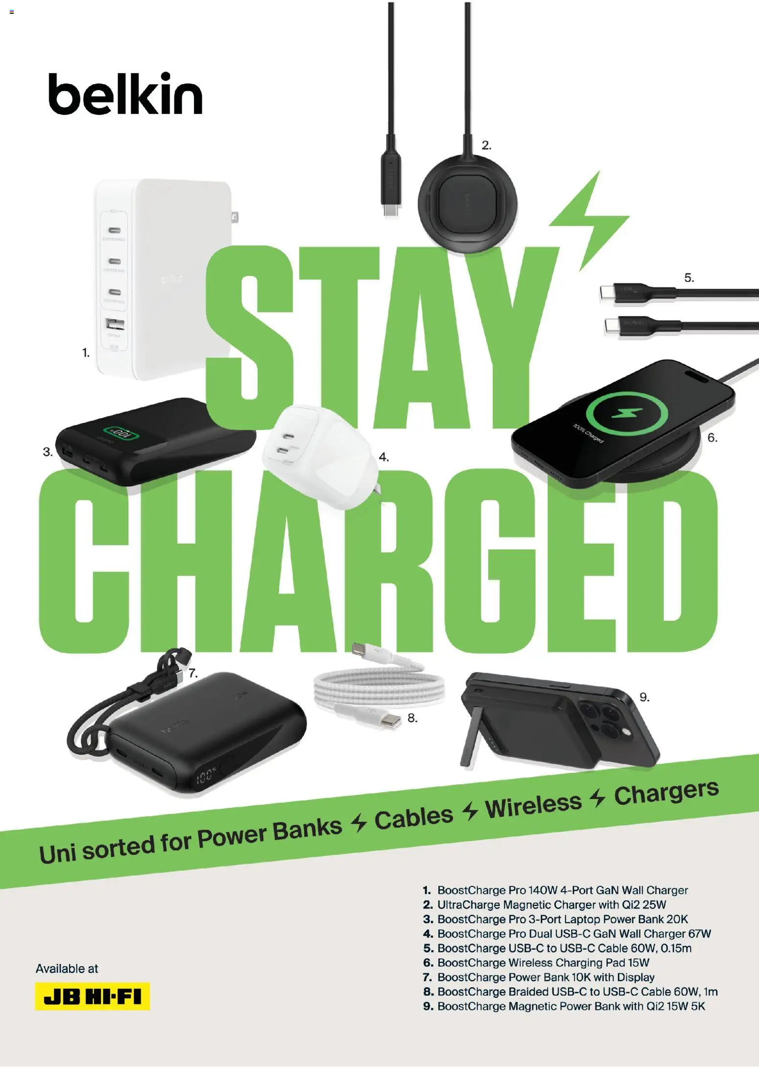 JB Hi-Fi catalogue - valid from 01.02.2026 | Page: 13 | Products: Charger, Cable, Laptop