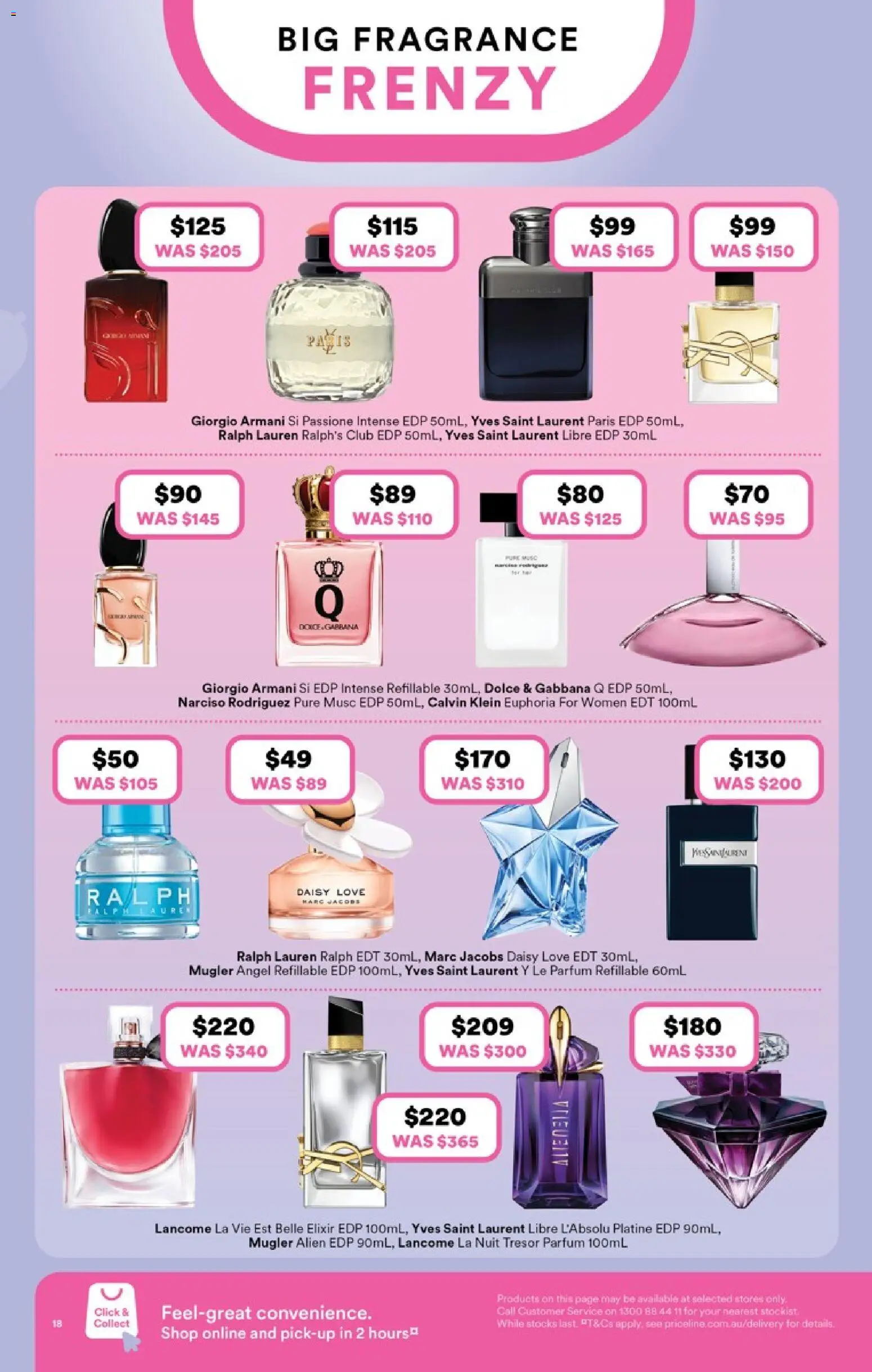 Priceline Pharmacy catalogue - valid from 25.03.2026 | Page: 18 | Products: Fragrance