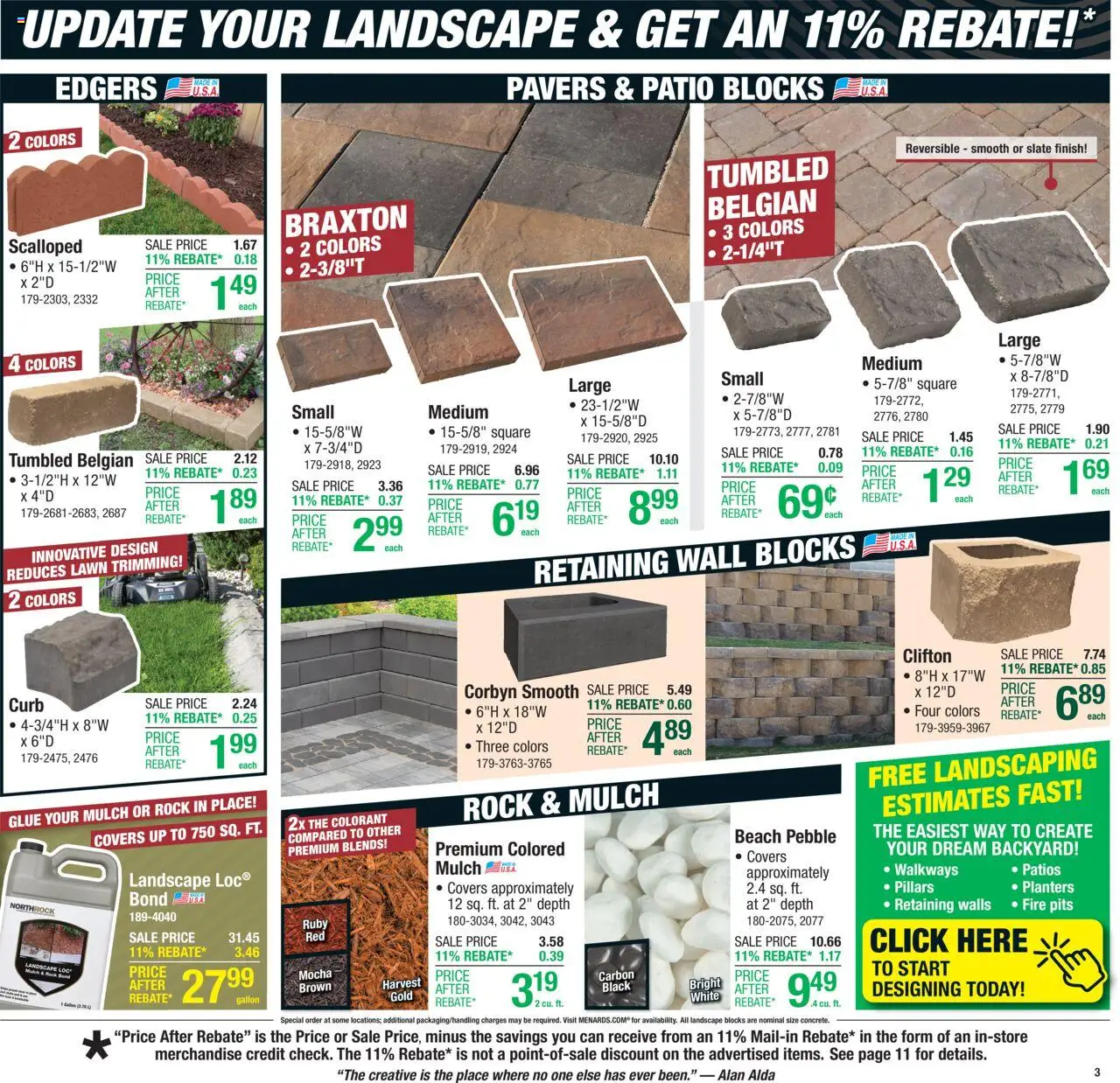 Menards Weekly Ad - valid from 03.07.2025 | Page: 4