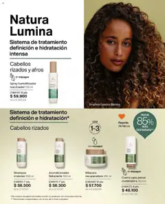 Natura revista - valida desde el 12.07.2025 | Página: 104 | Productos: Humidificador, Shampoo, Máscara, Acondicionador