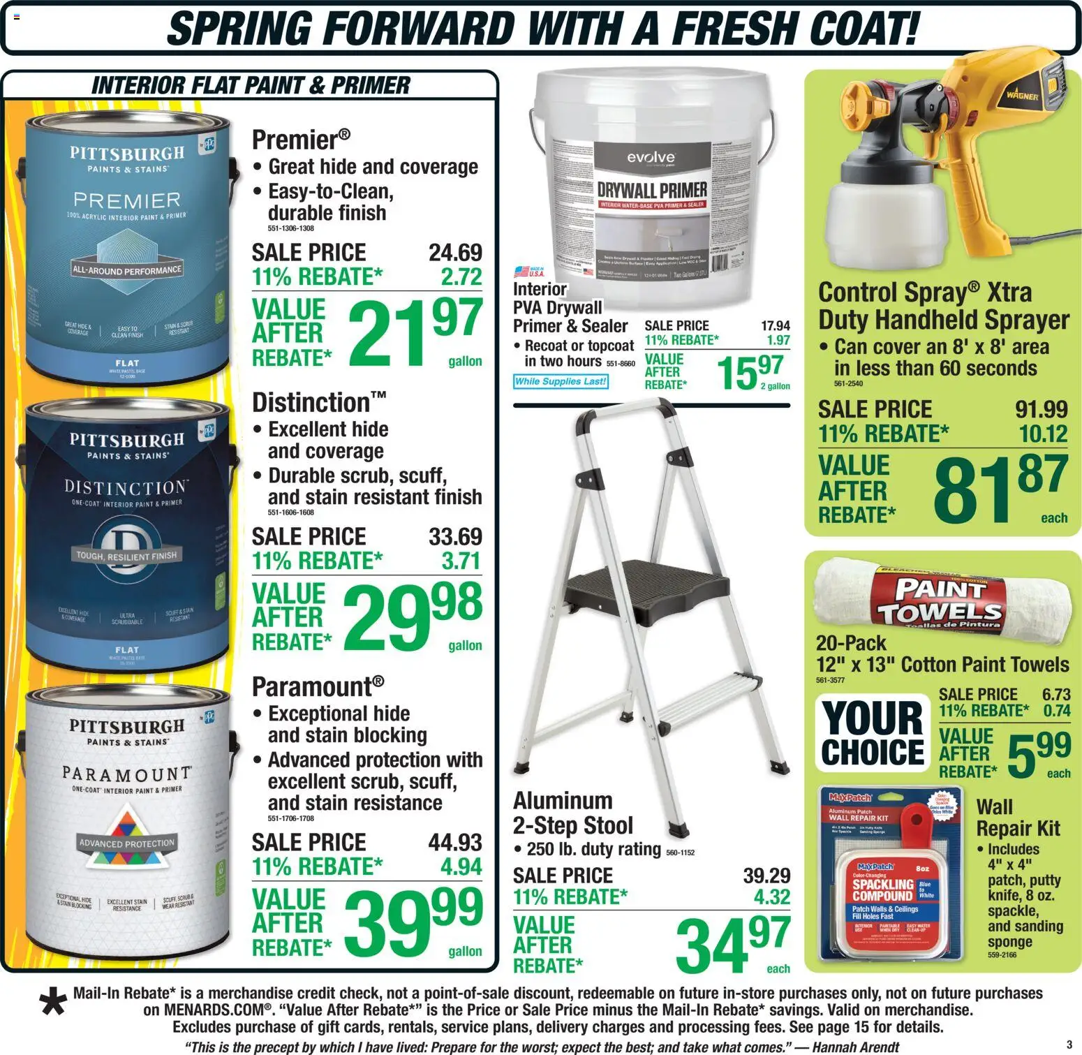 Menards Weekly Ad - valid from 01.04.2026 | Page: 3