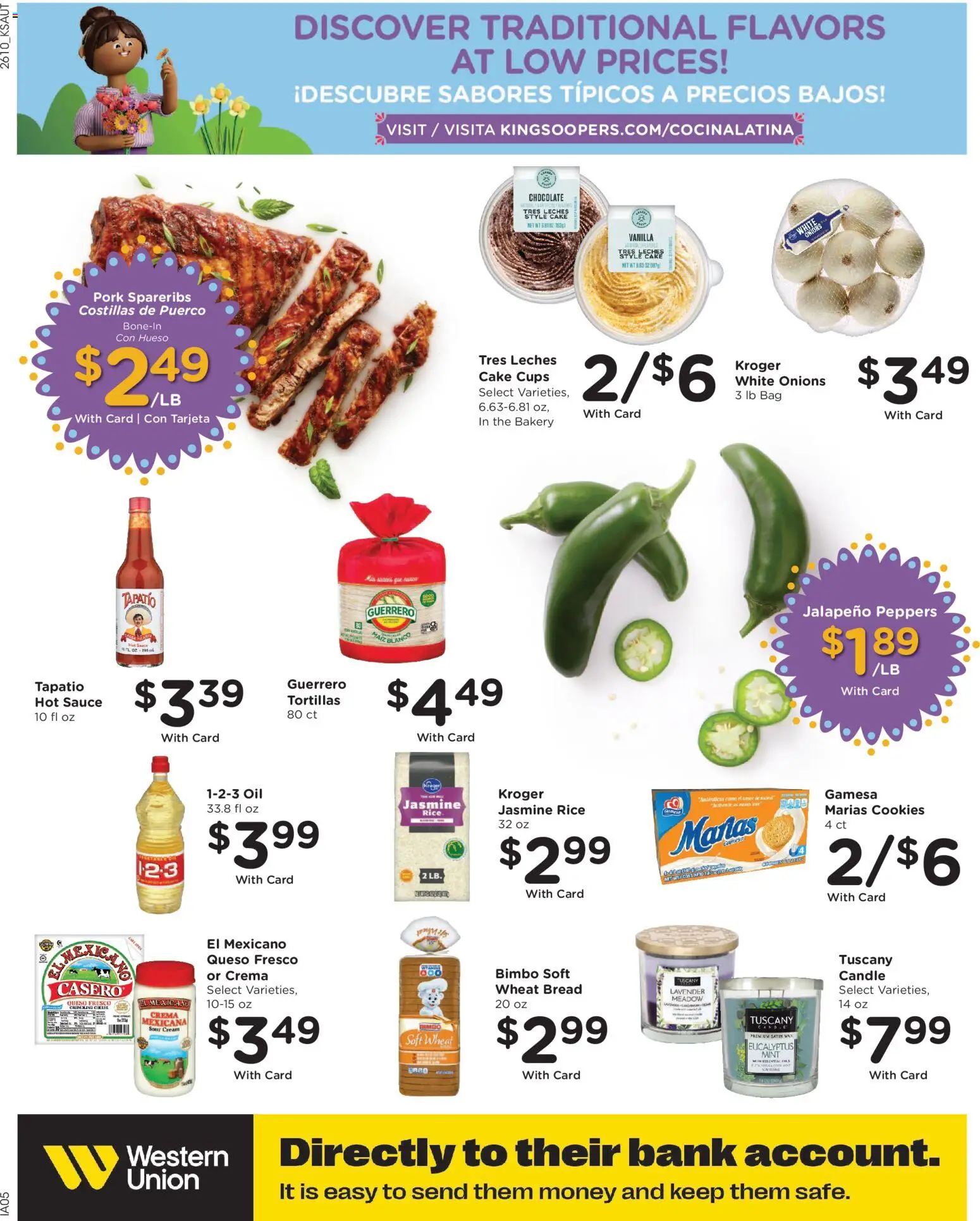 King Soopers Weekly Ad - valid from 08.04.2026 | Page: 13 | Products: Pork, Cream, Cookies, Sauce