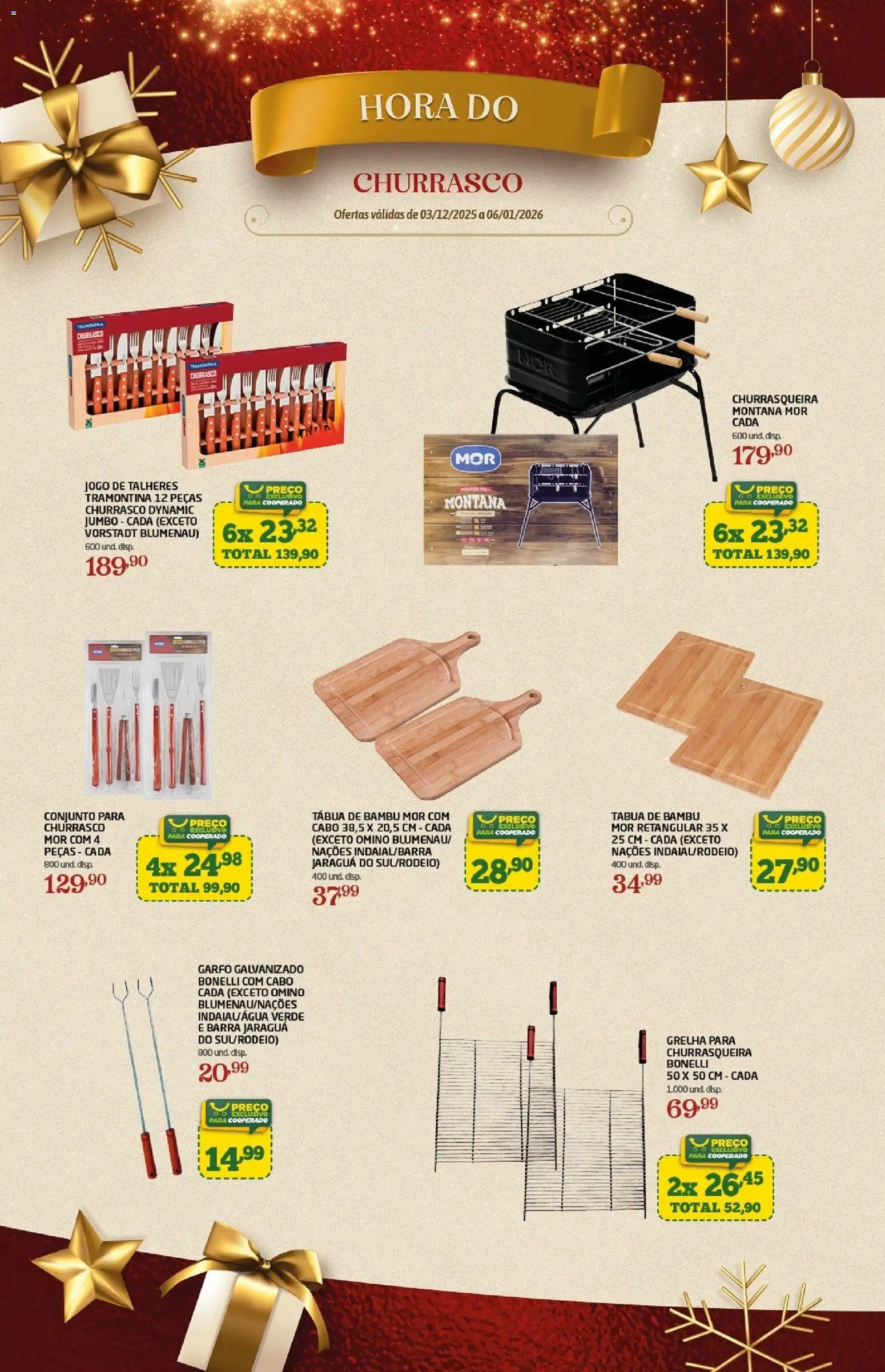 Cooper Folheto - válido de 03.12.2025 | Página: 6 | Produtos: Talheres, Tábua, Cabo, Churrasqueira
