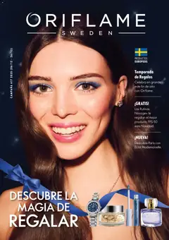 Vista previa de Oriflame campaña 12 2025, nuevo folleto de la tienda, válido en México a partir del 06.12.2025