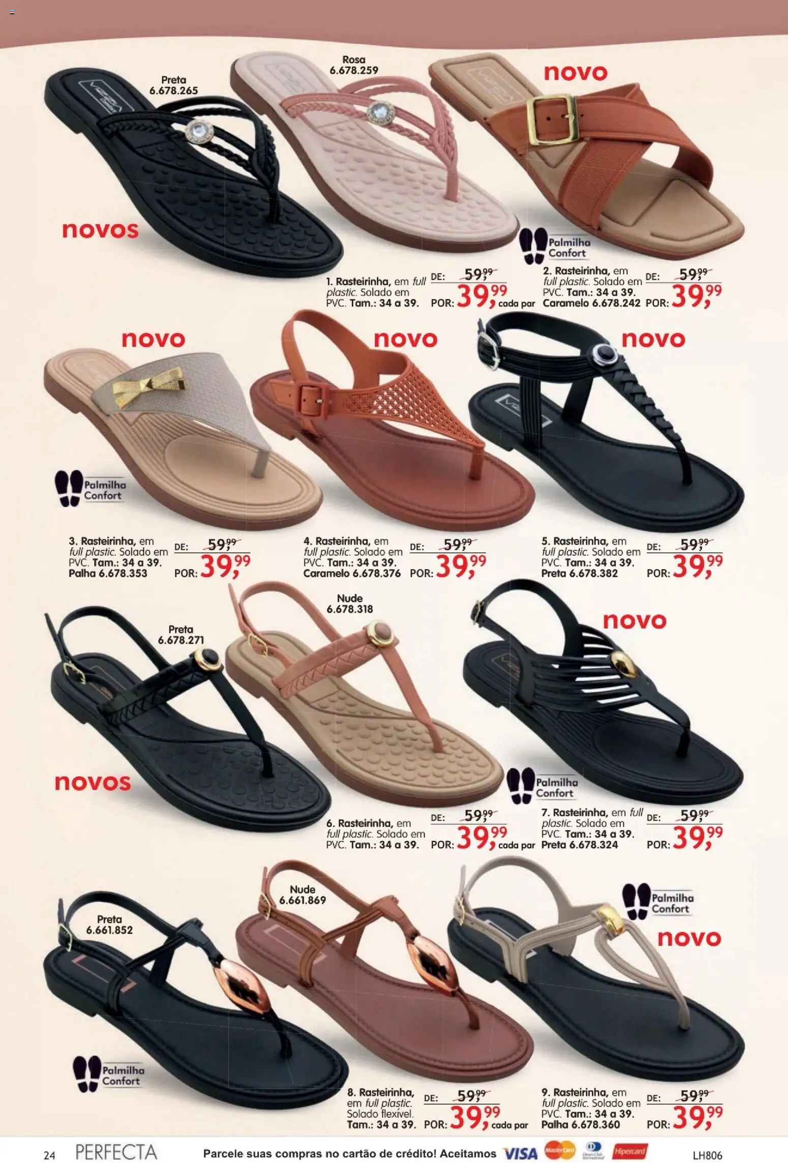 Quatro Estações Folheto - válido de 01.04.2026 | Página: 24 | Produtos: Palmilha